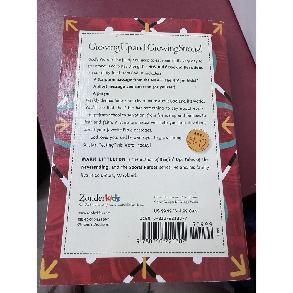 NIRV Kid's Book of Devotions : A 365-Day Adventure in God's Word by Mark...